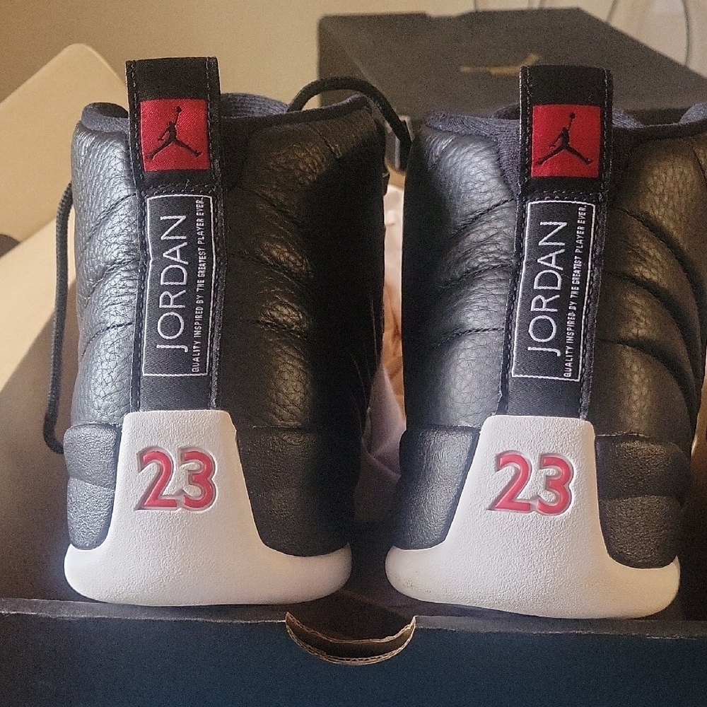 Jordan Retro Black and White Sneakers